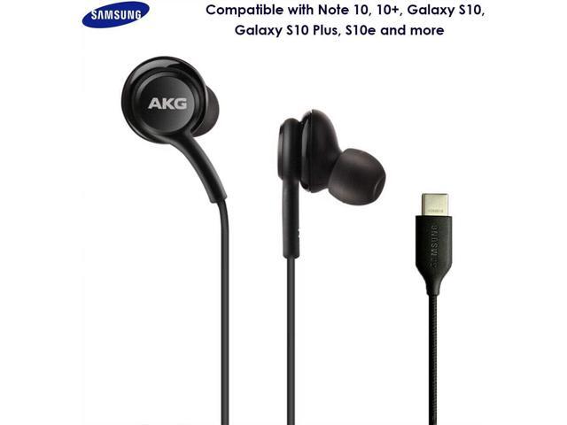 in-Ear AKG Wired Earbuds with Microphone USB-C Earbuds with Braided Cable AKG Headphones with Mic Compatible with Samsung Galaxy S24 Ultra, S24+,...