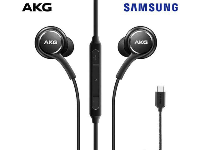 in-Ear AKG Wired Earbuds with Microphone USB-C Earbuds with Braided Cable AKG Headphones with Mic Compatible with Samsung Galaxy S24 Ultra, S24+,...