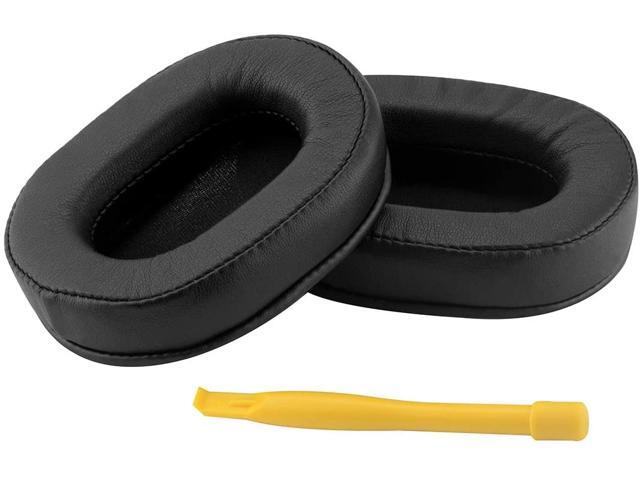 Geekria QuickFit Replacement Ear Pads for Audio Technica ATH-M50X M50XBT M50xBT2 M50 M40X M30 M20 AR5BT Headphones Ear Cushions with Video Guide (Black) - image 12