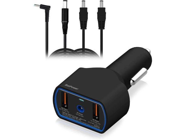 BatPower 120W DC CAR Charger for HP Laptop Car Charger Vehicle Charger DC 12v-24v Auto Adapter