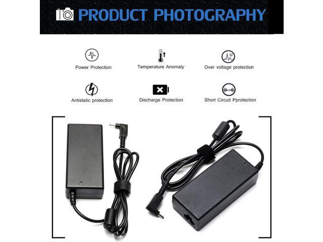 19V 3.42A 65W AC Adapter Laptop Charger Rreplacement for Acer Chromebook 11 13 14 15 R11 CB3 CB5 C740 C720 C720p C738T C731 CB3-532 CB3-131 CB3-531...