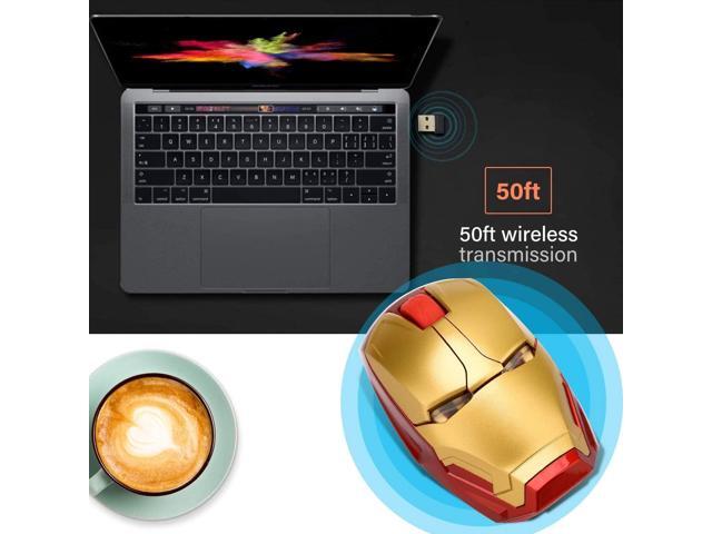 WFB Ergonomic Wireless Computer Mouse for Kids, 2.4 G Portable Noiseless Mouse Optical Mice with USB Receiver for Notebook PC Laptop Computer Mac...