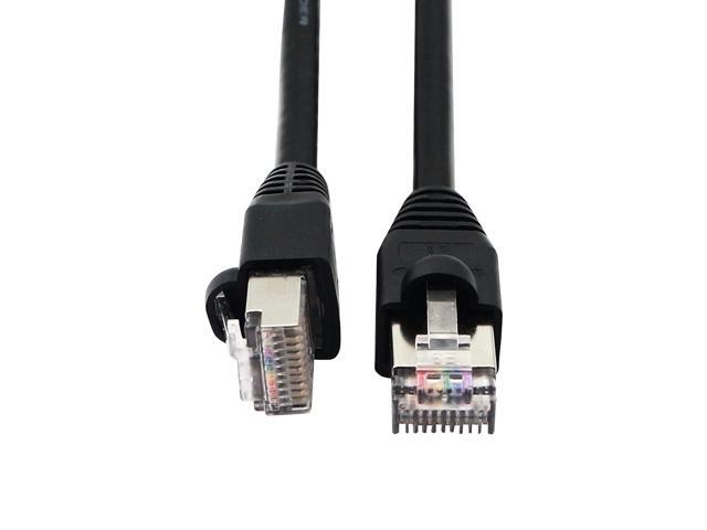 QIANRENON RJ50 Cable 10P10C Cat 5E Male to Male Modular Crystal Plug with Shielding Connectors for Scanning Code Guns, Laser Printing Equipment,...