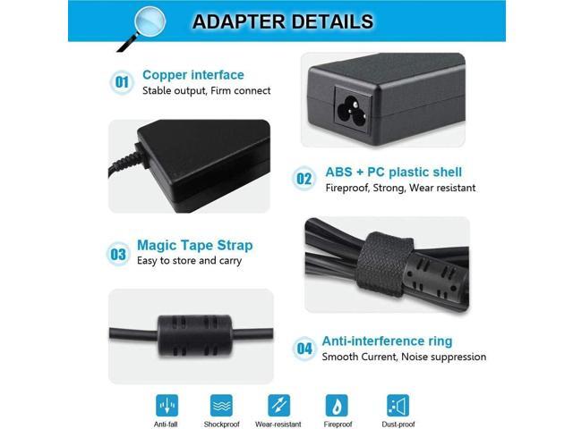 DTK 19V 4.74A 90W Ac Adapter for Acer Laptop Computer Charger Notebook PC Power Cord Supply Source Plug (75W 65W Compatible) Connector Size: 5.5x1.7mm