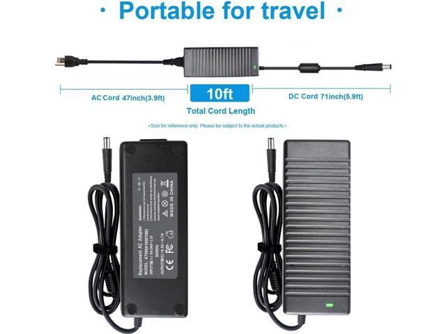 PA-4E 130W 19.5V 6.7A DA130PE1-00 JU012 CM161 Laptop AC Adapter Charger for Dell 15 7000 7559,Docking Station XPS 15(L502x) 17(L702x) Alienware 13...
