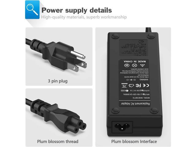 135W AC Adapter Laptop Charger for HP 391174-001 384023 481420-001; HP DC7800 DC7900; HP Compaq Elite 8000 8200 8300 with Size 7.4mm 5.0mm Power...