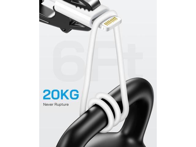 i Phone Lightning Charger[MFi Certified] Phone Charger USB with Charging Cord 6 ft i Phone Charger Cable for i Phone 14 13 12 11 Pro/Pro Max/SE...