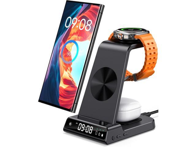 Wireless Charger for Samsung, 3 in 1 Wireless Charging Station for Samsung Galaxy S25 Ultra/S24 Ultra/S23/S22/Note 20/Z Flip 7/Fold 7, Charger for... Wireless Charger for Samsung, 3 in 1 Wireless Charging Station for Samsung Galaxy S25 Ultra/S24 Ultra/S23/S22/Note 20/Z Flip 7/Fold 7, Charger for...