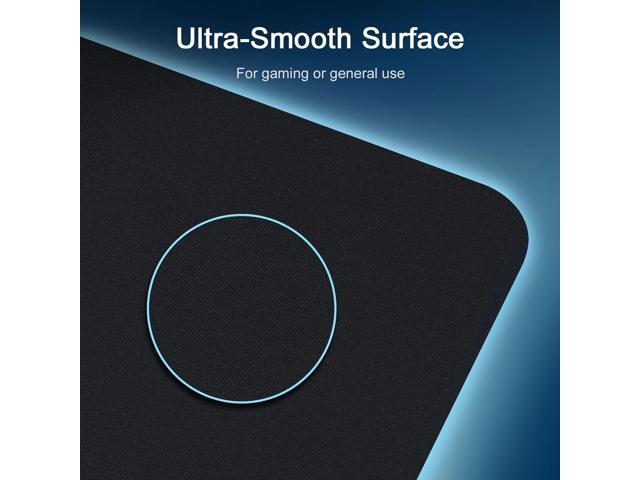 Senetem XL Large Mouse Pad, Ultra-Smooth Gaming Mousepad, Non-Slip Rubber Base, Washable Surface Fits Wired & Wireless Mouse Big & Long Keyboard...