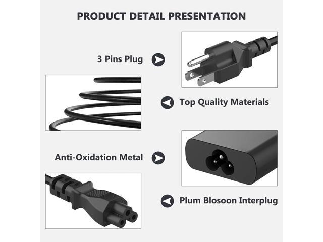 65W 45W USB-C Laptop Charger for Dell Latitude 5530 5420 5430 5520 5540 7430 7420 7440 7340 7530 7330 7320 XPS 13 9250 9360 9365 9370 9380 9350...