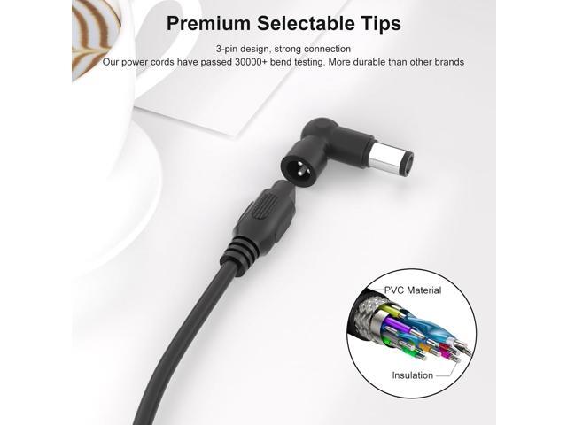 100W GaN USB C Laptop Chargers PD 3.0 Universal Laptop Compatible with HP/Dell/MacBook/Lenovo/Asus/Acer/Samsung Laptop Charger Type C, Compact &...