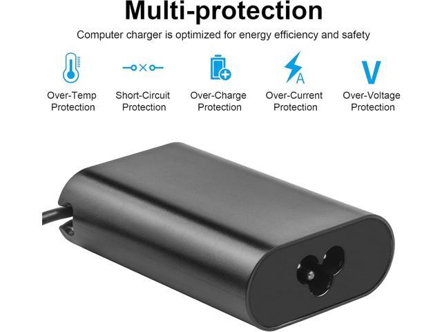 65W 45W Laptop Charger USB C for Dell USB C Charger, Dell XPS 12, XPS 13, Latitude 3540 5420 5430 5440 5450 5520 5530 5540 5550 7400 7410 7420 7430...