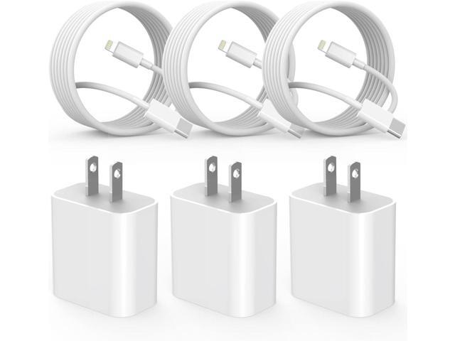 Fast Charger iPhone,iPhone Charger Cable,3Pack iPhone Charger Fast Charging 6Foot iPhone Charging USB C Charger Adapter 6FT Type C to Lightning...