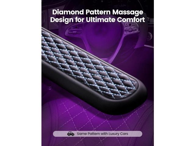 Vaydeer Wrist Rest for Keyboard and Mouse, Computer Ergonomic Wrist Support Pad, Soft Memory Foam Arm Cushion for Desk, Palm Hand Office Laptop Typing