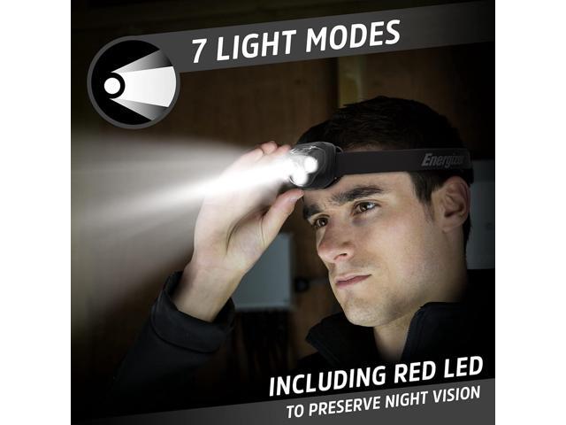 Energizer LED Headlamp PRO (2-Pack), IPX4 Water Resistant Headlamps, High-Performance Head Light for Outdoors, Camping, Running, Storm, Survival...