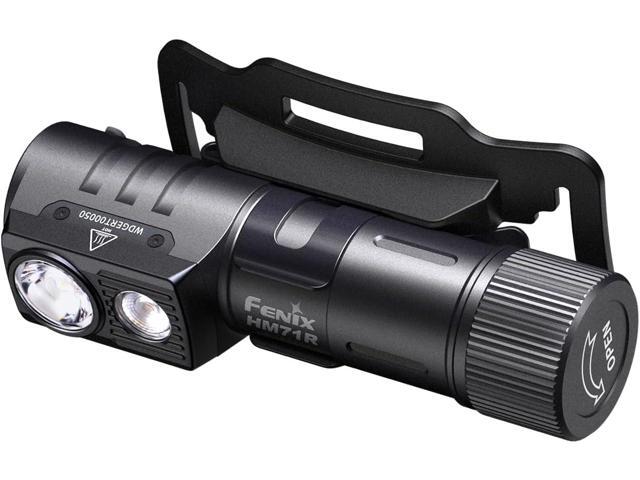 Fenix HM71R Headlamp, 2700 Lumen Super Bright USB-C Rechargeable Spot Light Flood Light L-Shape 90 Degree Right Angle Flashlight Industrial Grade...