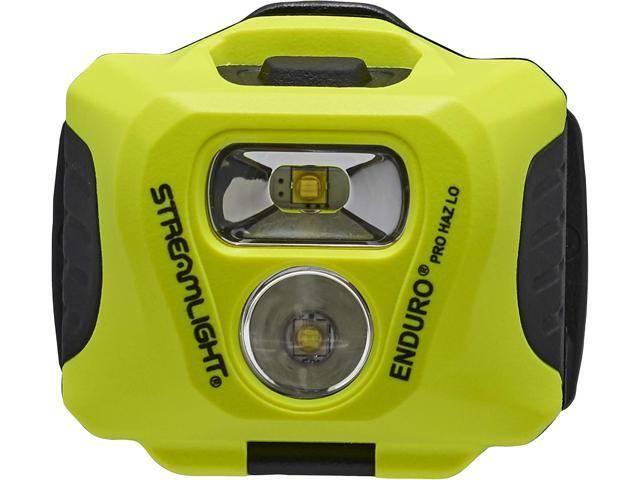 Streamlight 61424 Enduro Pro Haz-Lo 160-Lumen Multi Function Headlamp Includes 3 AAA Alkaline Batteries, Rubber Hard Hat Strap, Elastic Head Strap,...