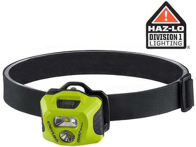 Streamlight 61424 Enduro Pro Haz-Lo 160-Lumen Multi Function Headlamp Includes 3 AAA Alkaline Batteries, Rubber Hard Hat Strap, Elastic Head Strap,...