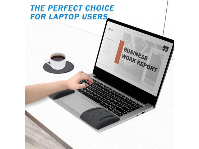 VAGAU Wrist Rests for Laptop, Wrist Support for Keyboard and Mouse, Ergonomic Memory Foam Wrist Pads for Laptop, Office, Computer, Comfortable...
