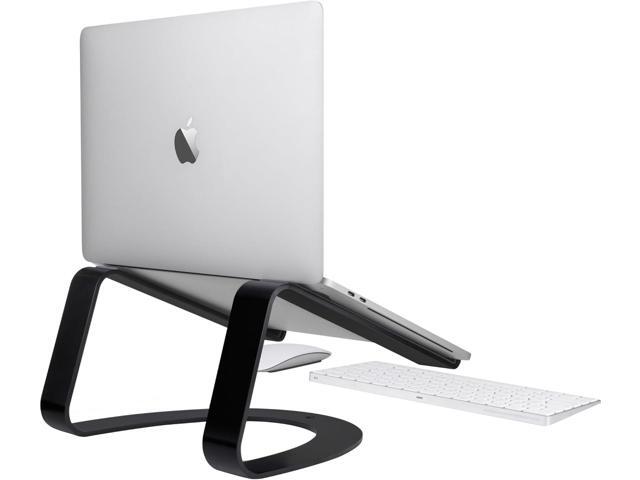 Twelve South Curve for MacBooks and Laptops Ergonomic desktop cooling stand for home or office (matte black)