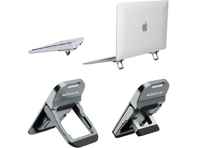 Nillkin Adjustable Laptop Stand, Ergonomic Design, Foldable, Suitable for MacBook Pro/Air, Lenovo, Dell, HP, ASUS Laptops, Gray