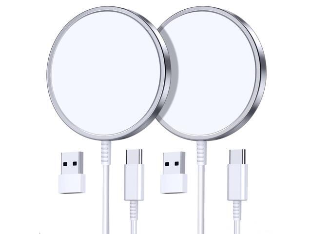 2 Pack Magnetic Wireless Charger for iPhone 16 Pro Max/16 Pro/16 Plus/16/15/15 Pro/15 Plus/15 Pro Max 15W Fast Mag Safe Charger Pad for iPhone...