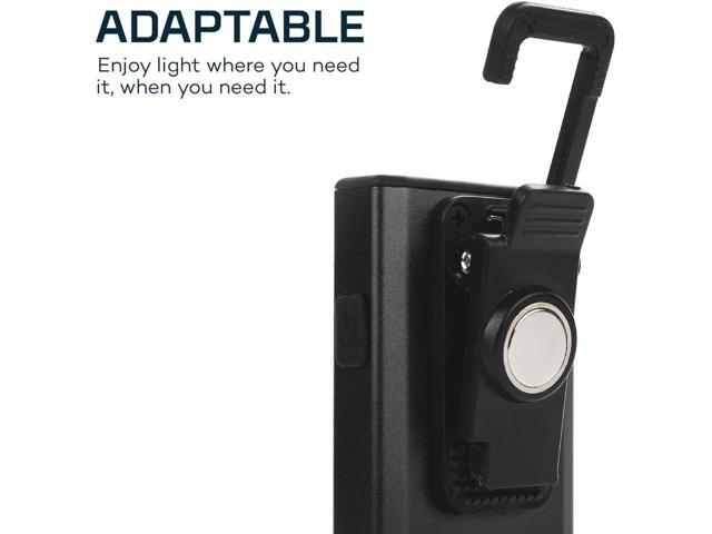 NEBO SLIM Pocket Flashlight 500 Lumens, Rechargeable Mini EDC Work Light, Magnetic Base & Dimmable Brightness, Durable & Water Resistant,...