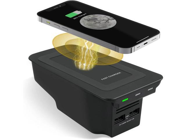 Car Wireless Phone Charger for Volvo 2017-2025 XC90 XC60 S90 S60 V90 V60 2025 2024 2023 2022 2021 2020 2019 2018 2017 Center Console Accessories...