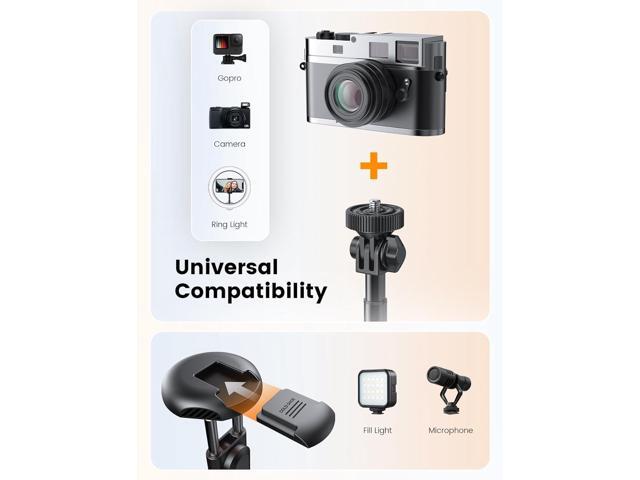 71' Phone Tripod, NT79 Extendable Selfie Stick for Cell PhoneCamera, Tripod Stand with Remote for Video Recording, Phone Holder Tripod Compatible...