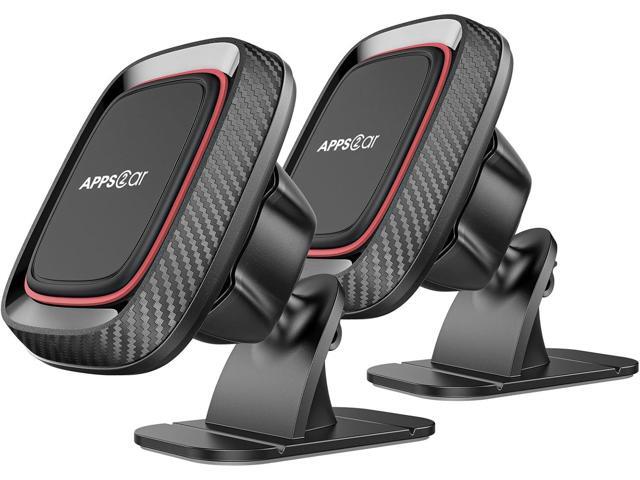 [2 Pack] Magnetic Phone Holder for Car, APPS2Car [Super Strong Magnet] Phone Mount for Car, Dashboard Magnetic Car Phone Holder Mount with Strong.