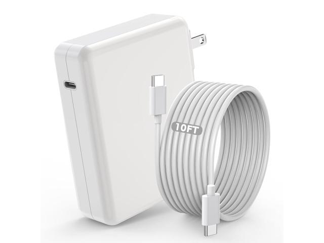 Mac Book Charge,Mac Book Air/Pro Charger,96W USB C Fast Power Adapter with 10Ft 140W USB C-C Cable Apple MacBook Charger Compatible with MacBook...