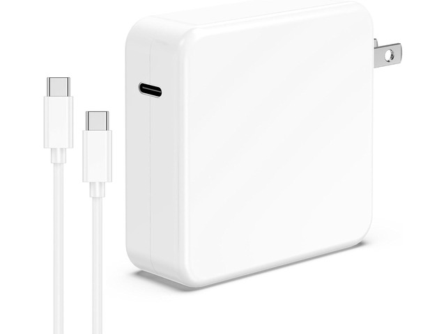 100W USB C to C Fast Charger Compatible with MacBook Air 15/13 Inch, MacBook Pro 16/15/14/13 Inch, iPad Pro, Samsung Galaxy, Pixel, and All Type C...