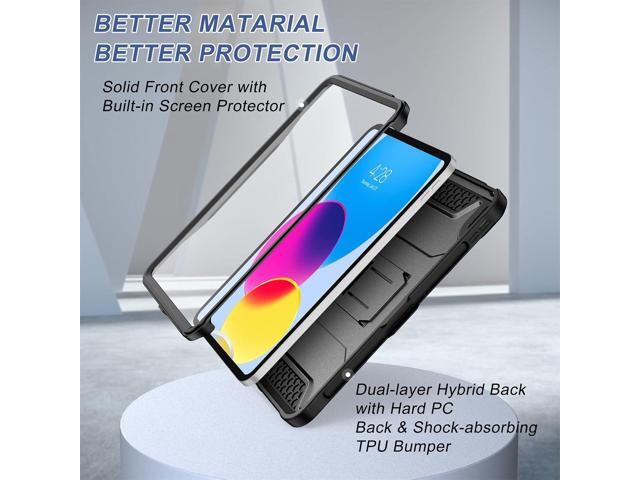 Soke Case for iPad (A16) 11th Generation 11-inch 2025, iPad 10th Generation 10.9-inch 2022, with Built-in Screen Protector and Kickstand, Rugged...