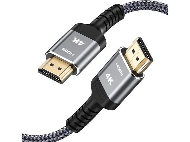 Highwings 4K Long HDMI 2.0 Cable 15FT/4.5m - 4K@60Hz HDR Braided HDMI Cord, 18Gbps High Speed with Ethernet/ARC, 3D, HDCP 2.2, ARC, Compatible for...