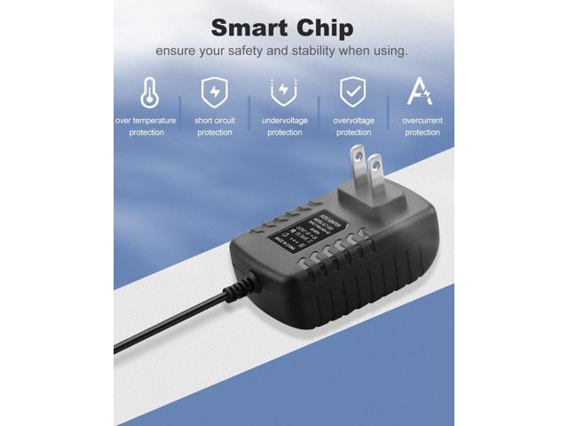 12 Volt 2 Amp DC Power Supply 24W 12Volt 2Amp AC Adapter 100-240V 50-60Hz AC to DC 12V 2A Power Supply Adapter Cord with 5.5mm x 2.5mm Barrel Plug...
