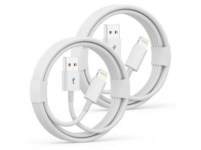 Car Carplay Cable, 2Pack USB A to Lightning Cable iPhone Charger Cord Compatible iPhone 14 13 12 11 Pro Max XR XS X 8 7 6 Plus SE iPad Charger Car...