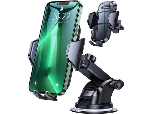 andobil Car Phone Holder Mount (Strong Suction & Bumpy Road Stable) Phone Holders for Your Car, Cell Phone Car Mount for Windshield Dash Vent Truck...