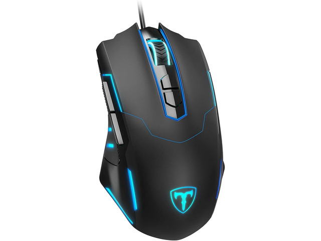 Wired Gaming Mouse, Computer Mouse Wired RGB LED for PC Laptop Gamer