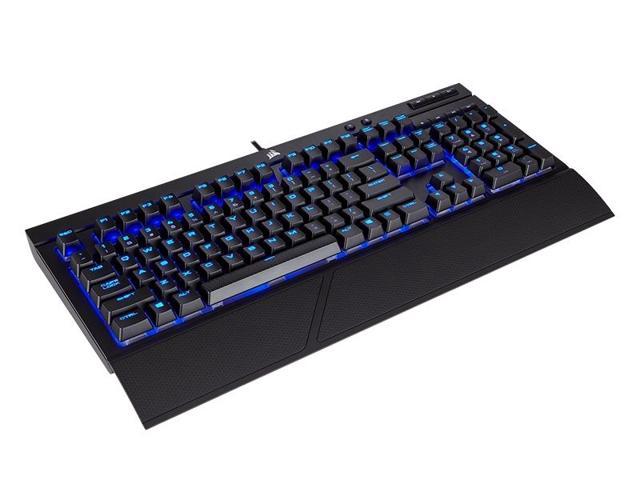 Corsair Gaming K68 Mechanical Keyboard, Backlit Blue LED, Cherry MX Blue