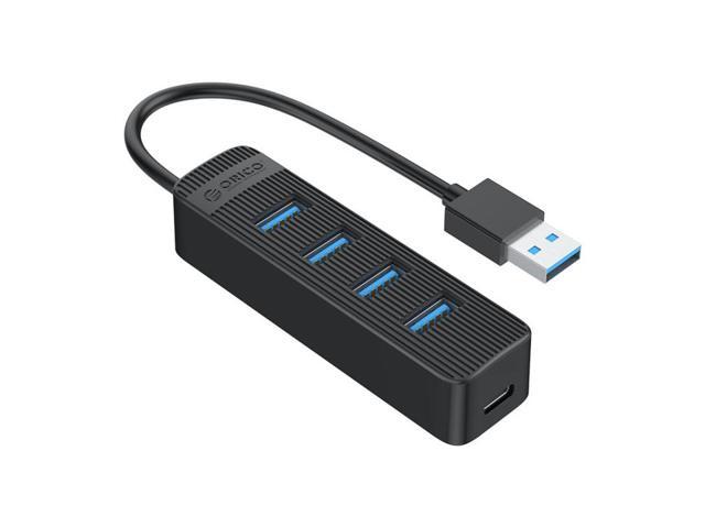 TWU32-4A-BK 4-Ports USB HUB, Cable Length: 15cm