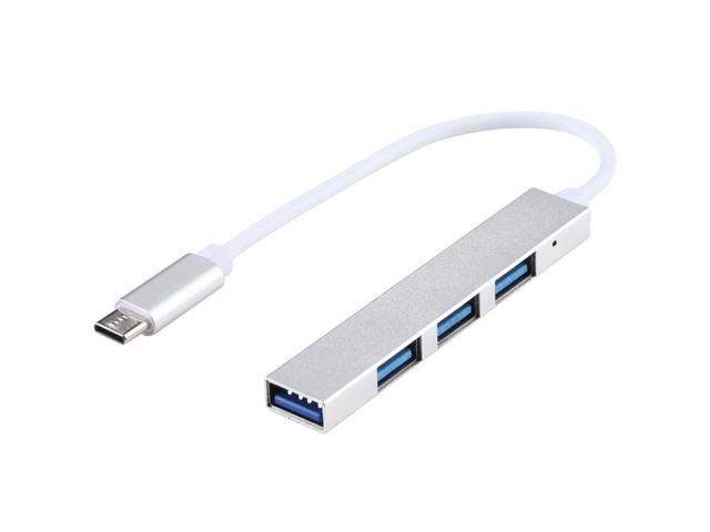 USB Hub 3.0 Splitter, T-818 4 x USB 3.0 to USB-C / Type-C HUB Adapter