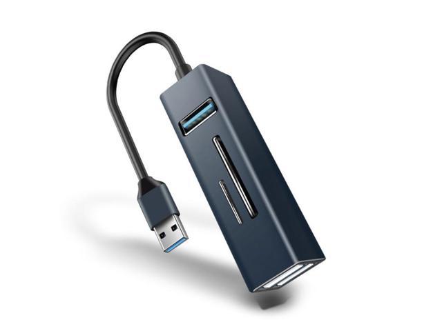 5 in 1 USB3.0 to 3 x USB + SD / TF Card Reader HUB Adapter