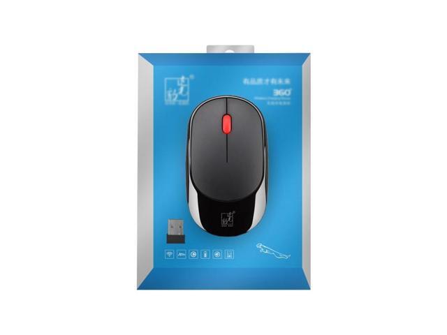 ZGB 360 2.4G Computer Laptop Wireless Chargeable Mini Mouse 1000dpi (Pink)
