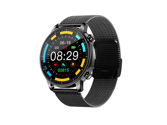 V23 Full Round Full Touch Bracelet Heart Rate Blood Pressure Blood Oxygen Measur