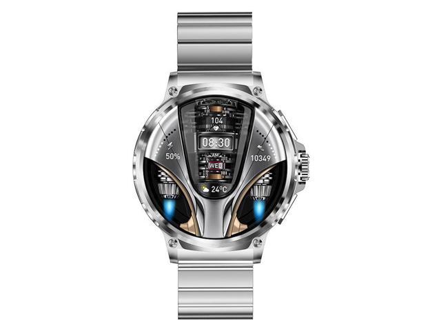 1.85 Large Screen 710Mah Battery V69 Bluetooth Call Smart Watch Heart Rate Blood Oxygen Multi-Sport Smart Watch (Silver Bamboo)