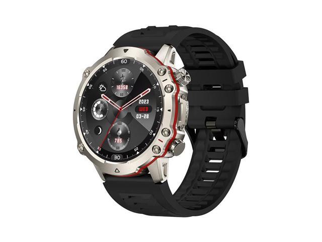 Fw09 Smart Watch Bluetooth Calling Voice Assistant Custom Dial Heart Rate More Than Sport Smart Watch (Silver)