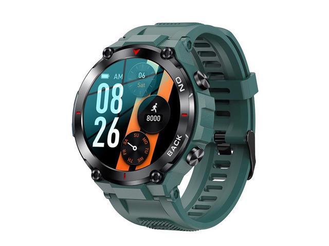 New K37 Gps Double Star Positioning Smart Watch Women's Physiological Cycle Reminder True Blood Oxygen Sports Watch (Green)