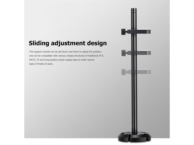 TelDaykemei Graphics Card GPU Stand Brace Support PC Case Video Card Sag Holder Bracket, GPU Stand, Anodized Aerospace Aluminum For Stand Desktop...