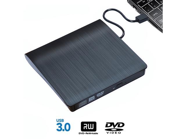 External Optical CD Drive, USB 3.0 Portable CD/DVD +/-RW Slim DVD/CD ROM Rewriter Burner Reader Player For Laptop Desktop PC dvd burner dvd.