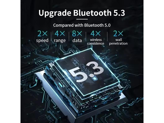 USB Bluetooth 5.3 Dongle Adapter for PC Speaker Wireless Mouse Keyboard Music Audio Receiver Transmitter Bluetooth